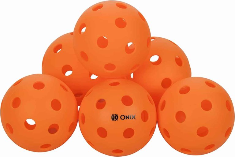 orange onix pickleball ball