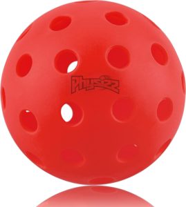 what are pickleball balls made of?