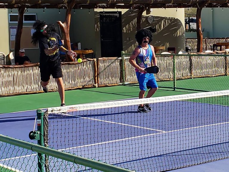 VISUALIZATION PLAYING PICKLEBALL DOUBLES