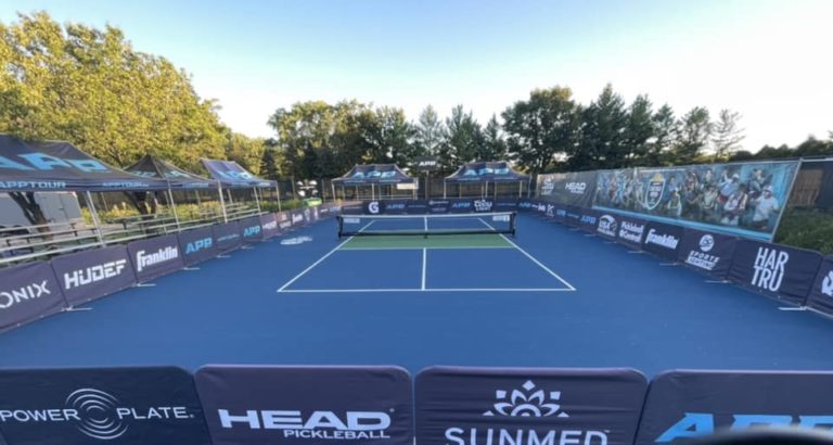 POSITIVE ATTITUDE PLAYING PICKLEBALL