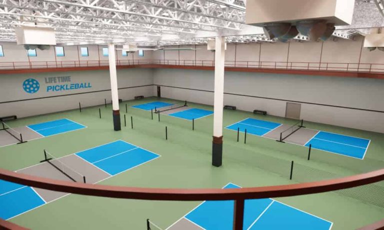 INDOOR PICKLEBALL COURTS
