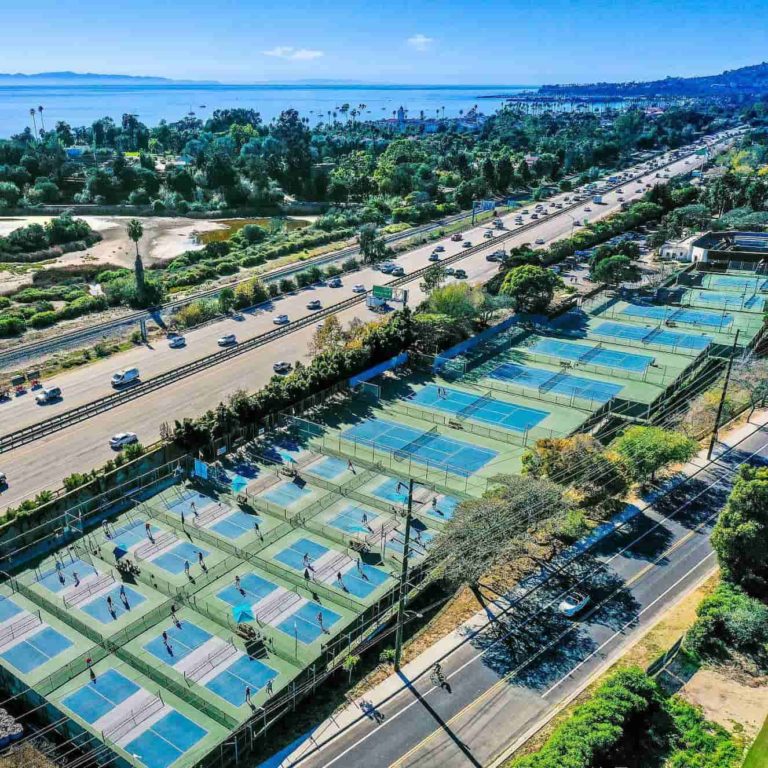 PICKLEBALL AND TENNIS COURTS