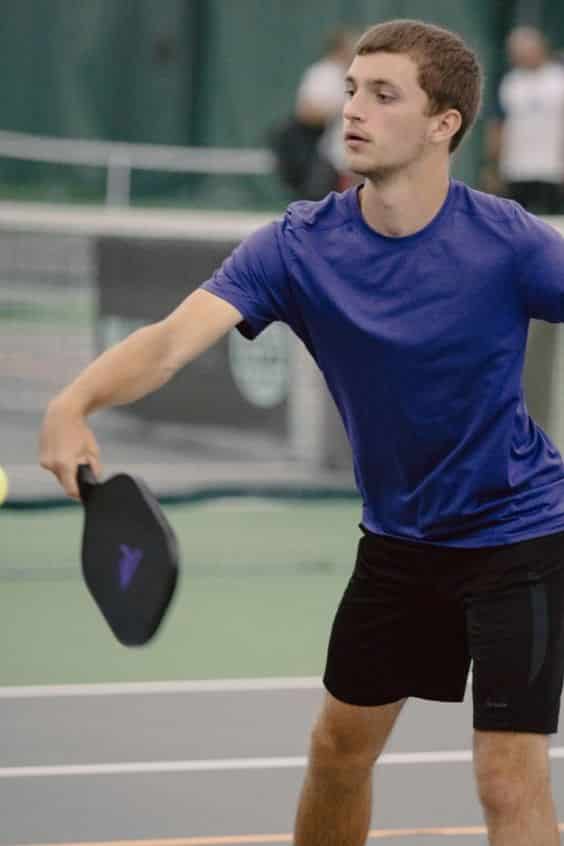 PICKLEBALL BACKHAND VOLLEY