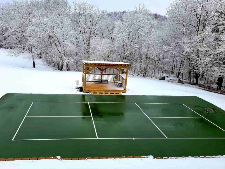 WET PICKLEBALL COURT